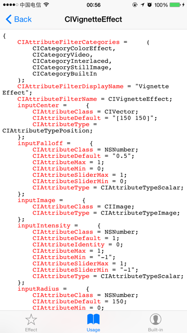 filter attributes